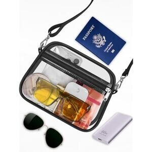 Clear Bag for Stadium Events Clear Handbags Purses for Sports Fans
